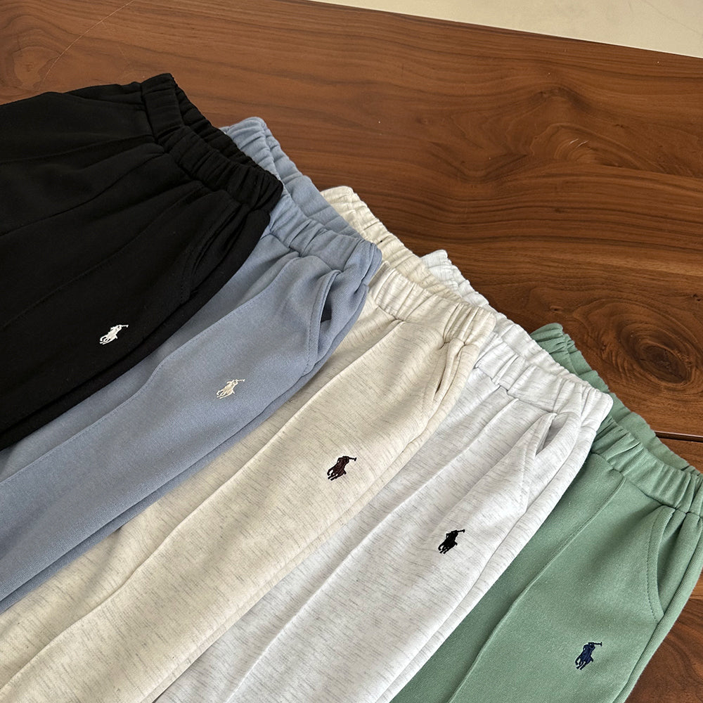 Pintuck jogger pants