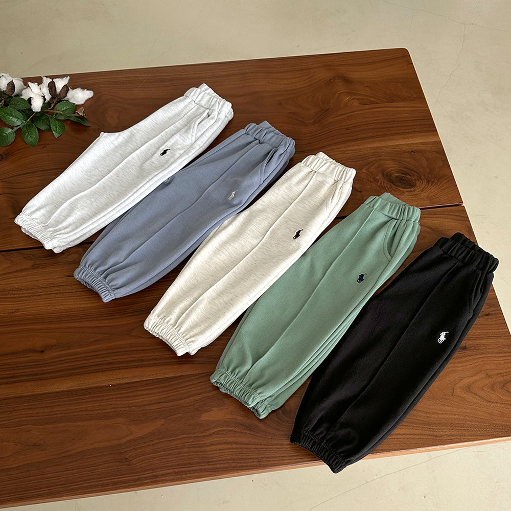 Pintuck jogger pants