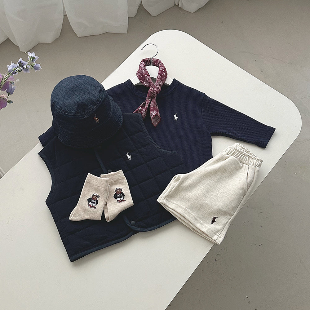 Denim bucket hat