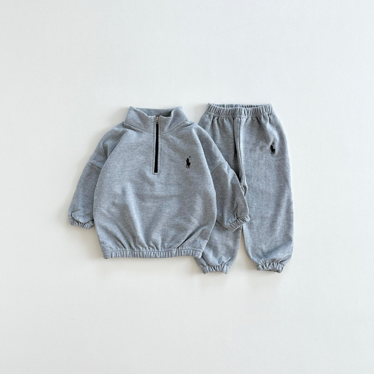 PL Half zip-up set