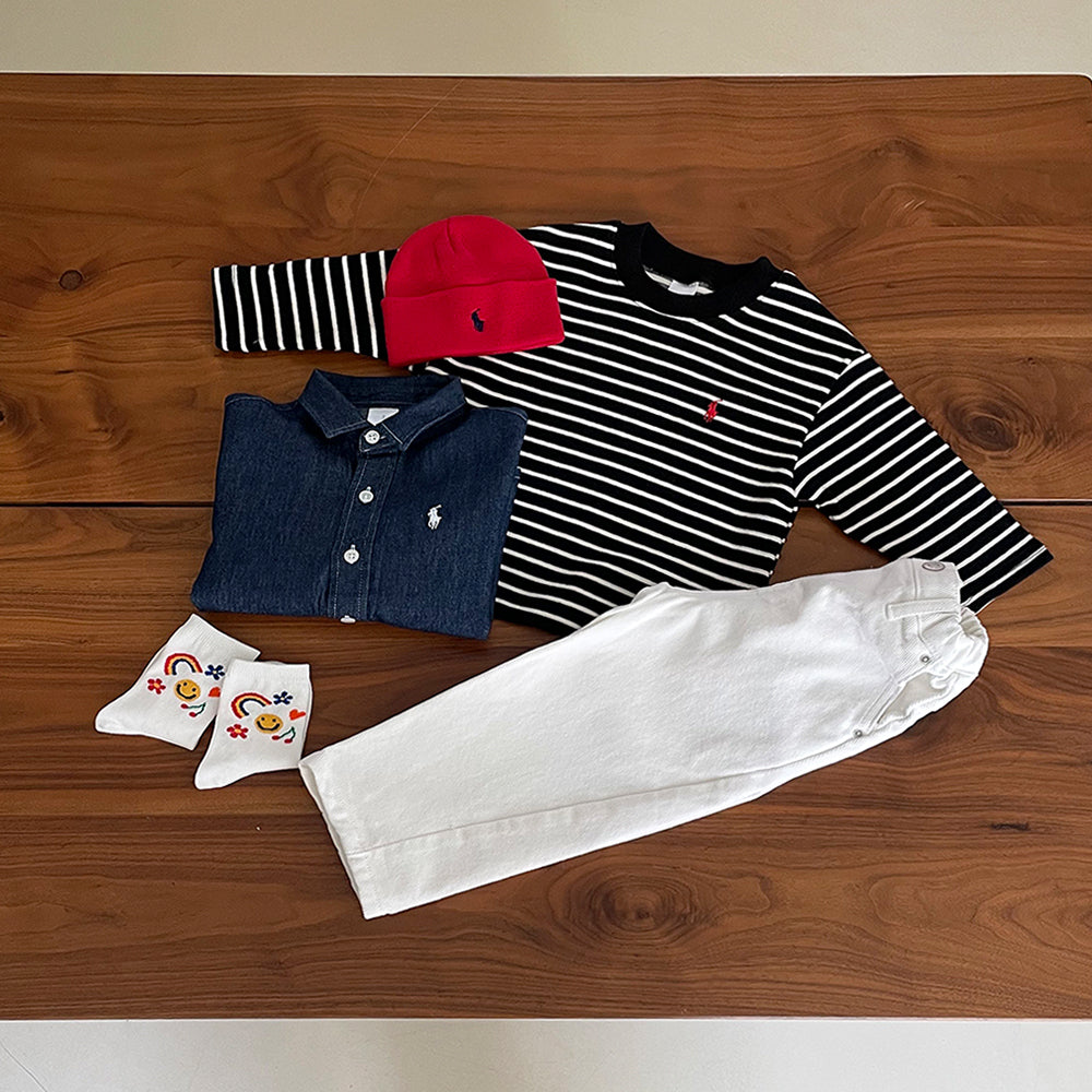 Autumn striped tee