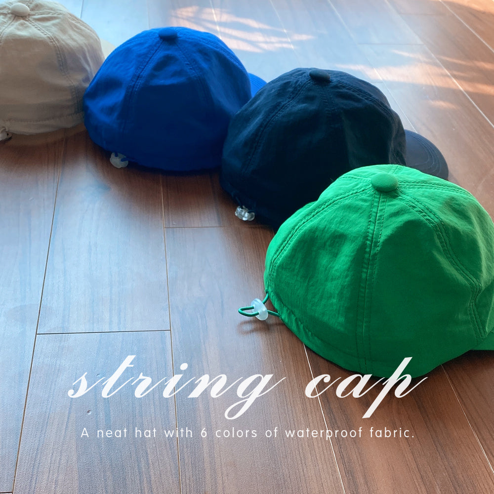 String ball cap
