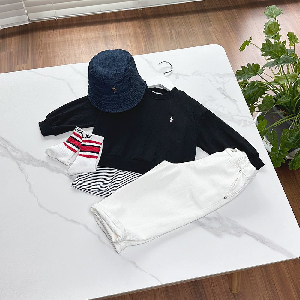 Denim bucket hat