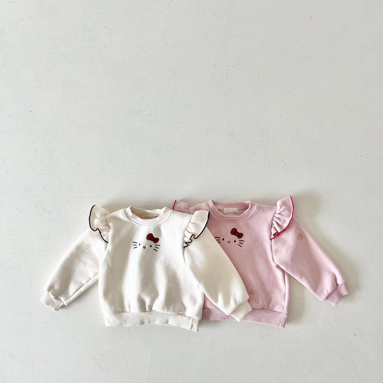 Meow ribbon sweatshirt