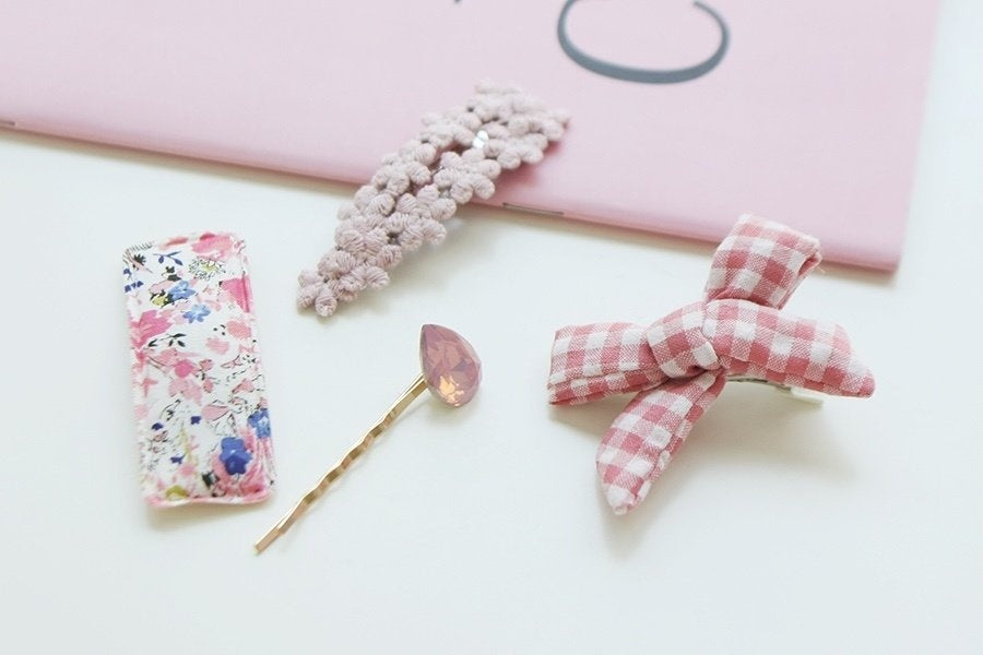Pink Gift Hairpin Set