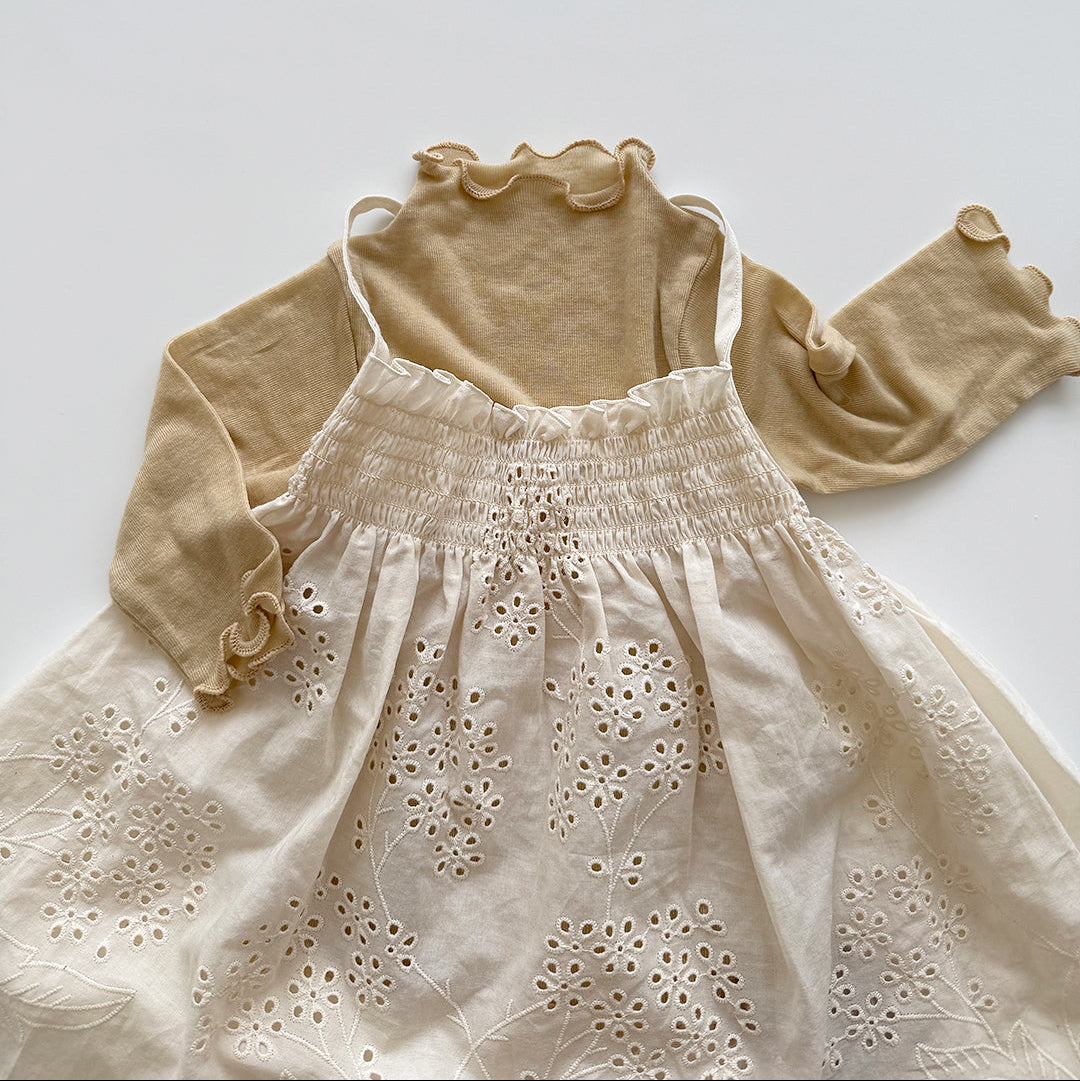 [PRE-ORDER] Merletta Leaf Layered Dress