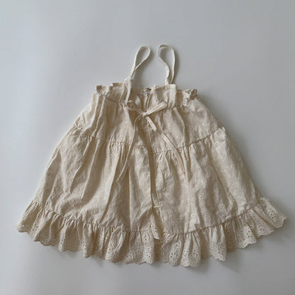 [PRE-ORDER] Lace Cotton Open Dress