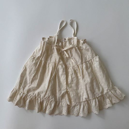 [PRE-ORDER] Lace Cotton Open Dress