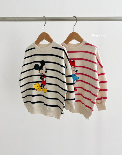 Disney Striped Sweatshirt [S,M,L]