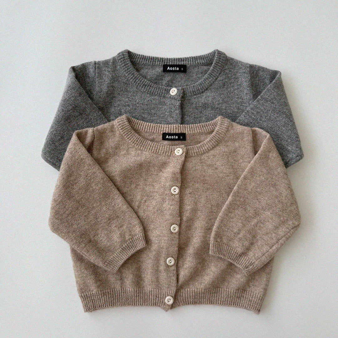 [PRE-ORDER] Knit cashmere cardigan