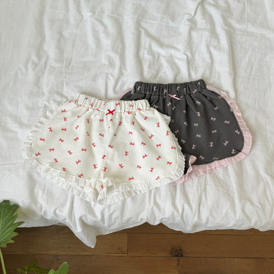 [PRE-ORDER] Lace ribbon shorts