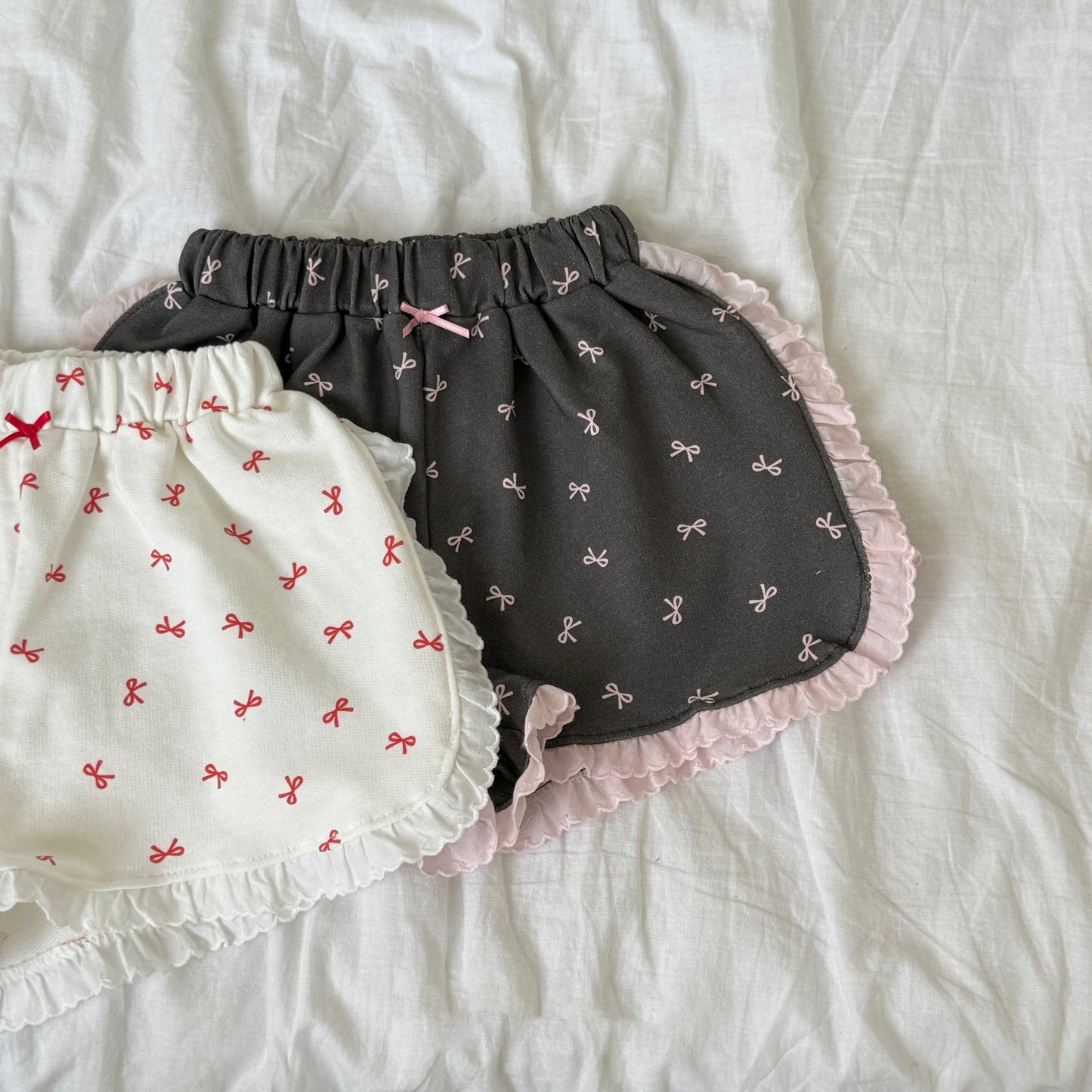 [PRE-ORDER] Lace ribbon shorts