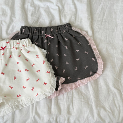[PRE-ORDER] Lace ribbon shorts