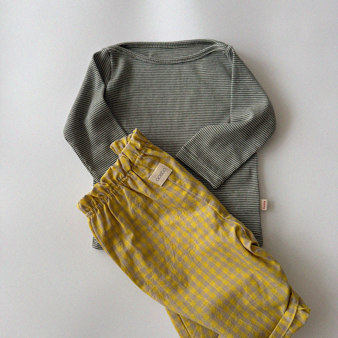 [PRE-ORDER] Caramel check pants