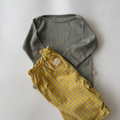[PRE-ORDER] Caramel check pants
