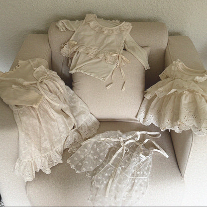 [PRE-ORDER] Lace Tiered Blouse