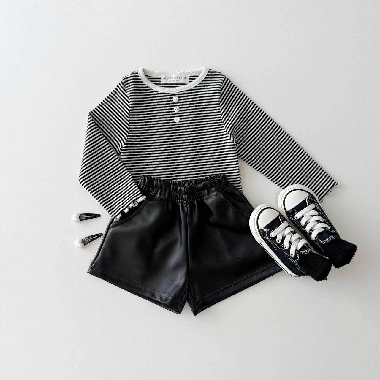 [PRE-ORDER] Striped cropped tee