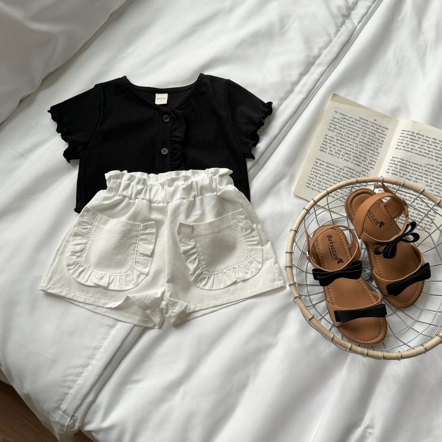[PRE-ORDER] Frill pocket pants