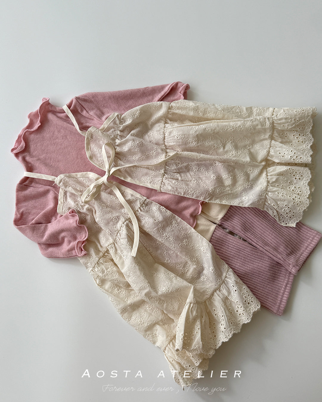 [PRE-ORDER] Lace Cotton Open Dress
