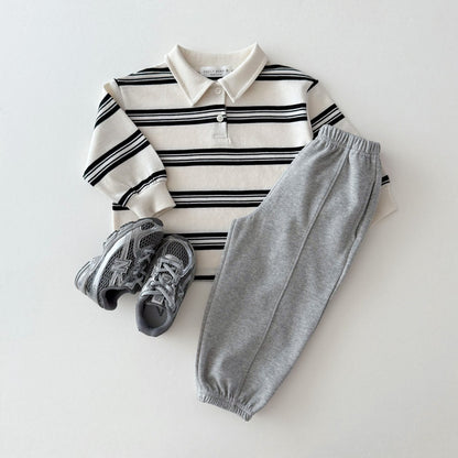 [PRE-ORDER] Collared striped tee