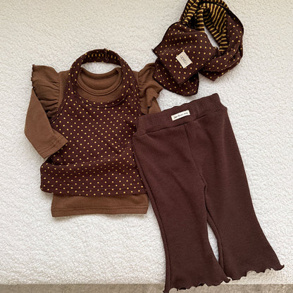 [PRE-ORDER] Chocolate chip halter neck top