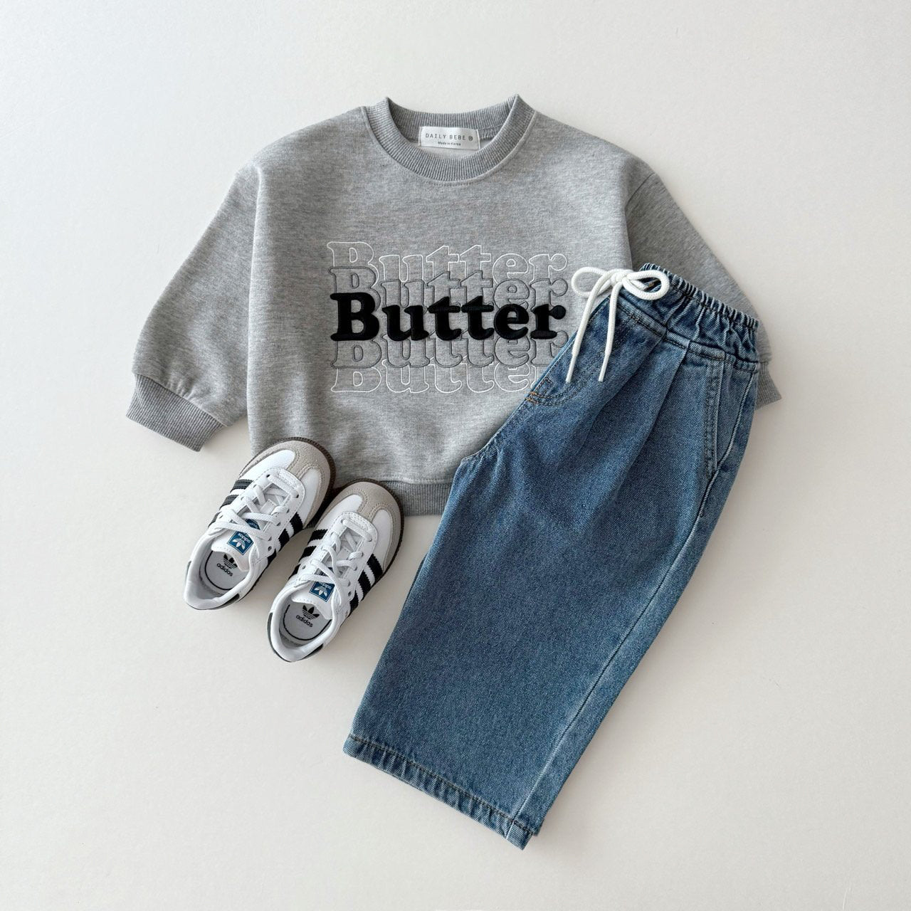 [PRE-ORDER] Butter embroidery sweatshirt