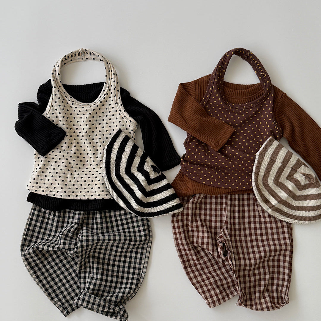 [PRE-ORDER] Caramel check pants