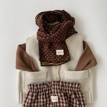 [PRE-ORDER] Chocolate chip scarf