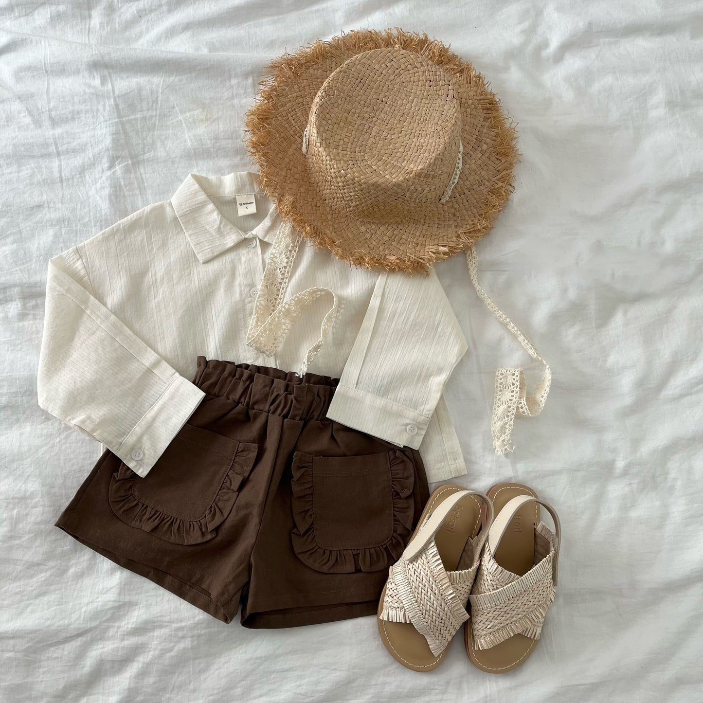 [PRE-ORDER] Frill pocket pants