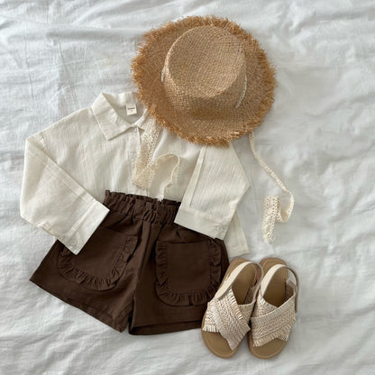 [PRE-ORDER] Frill pocket pants