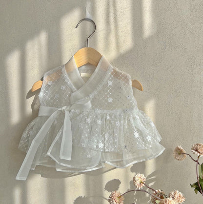 [PRE-ORDER] Lace hanbok vest