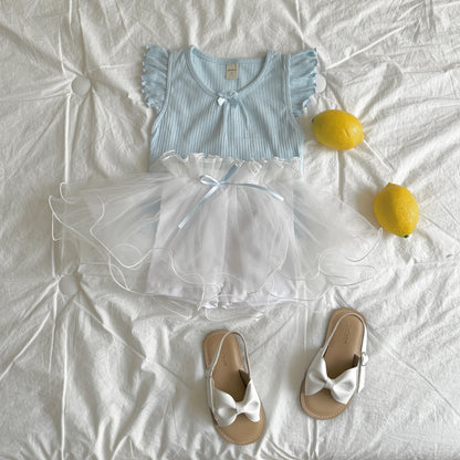[PRE-ORDER] Ribbon tulle skirt