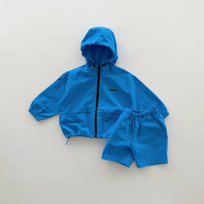 [PRÉCOMMANDE] Ensemble sweat à capuche coupe-vent