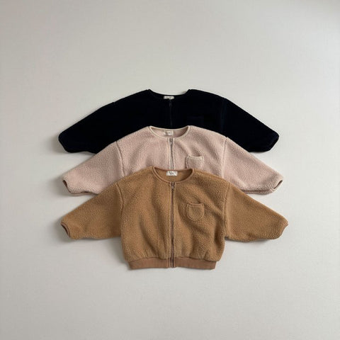 [PRE-ORDER] Teddy zip-up