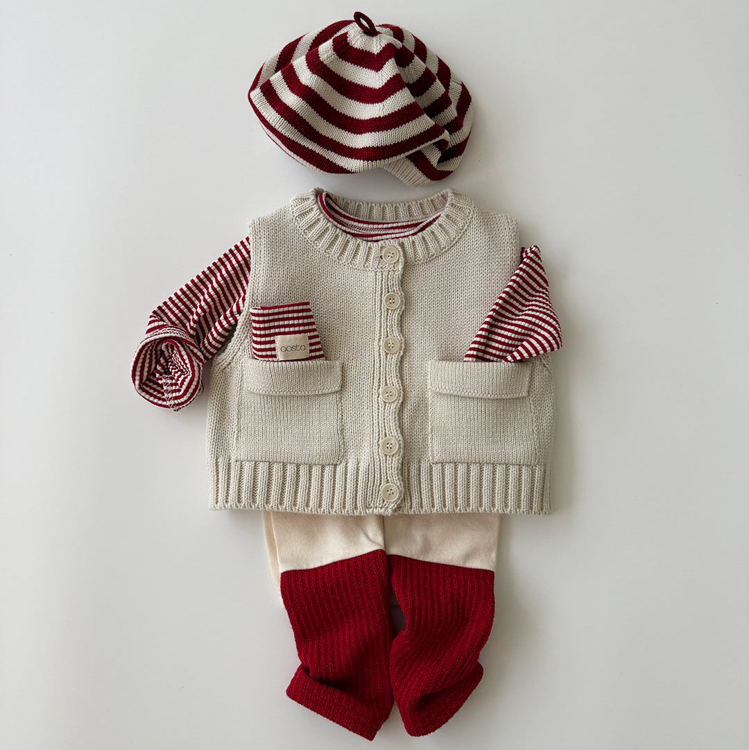 [PRE-ORDER] Knit Cookie Vest