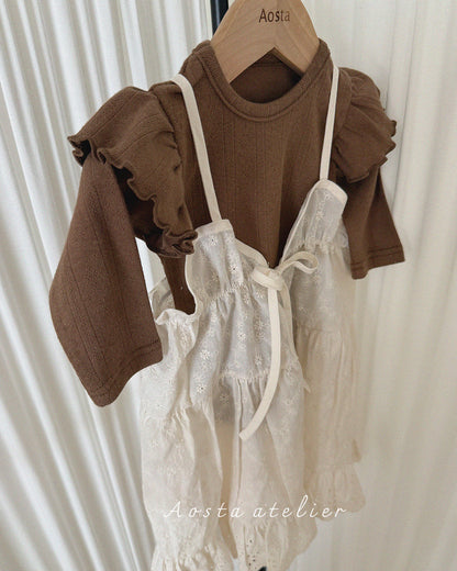 [PRE-ORDER] Lace Cotton Open Dress