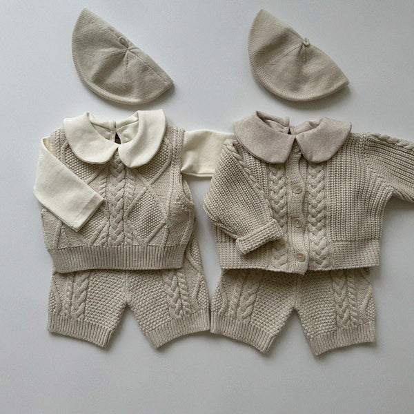 Mommy & me knit vest