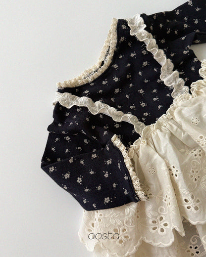 [PRE-ORDER] Lace Tiered Blouse