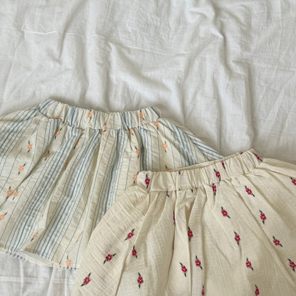 [PRE-ORDER] Lilly embroidery skirt