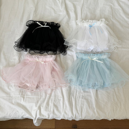 [PRE-ORDER] Ribbon tulle skirt