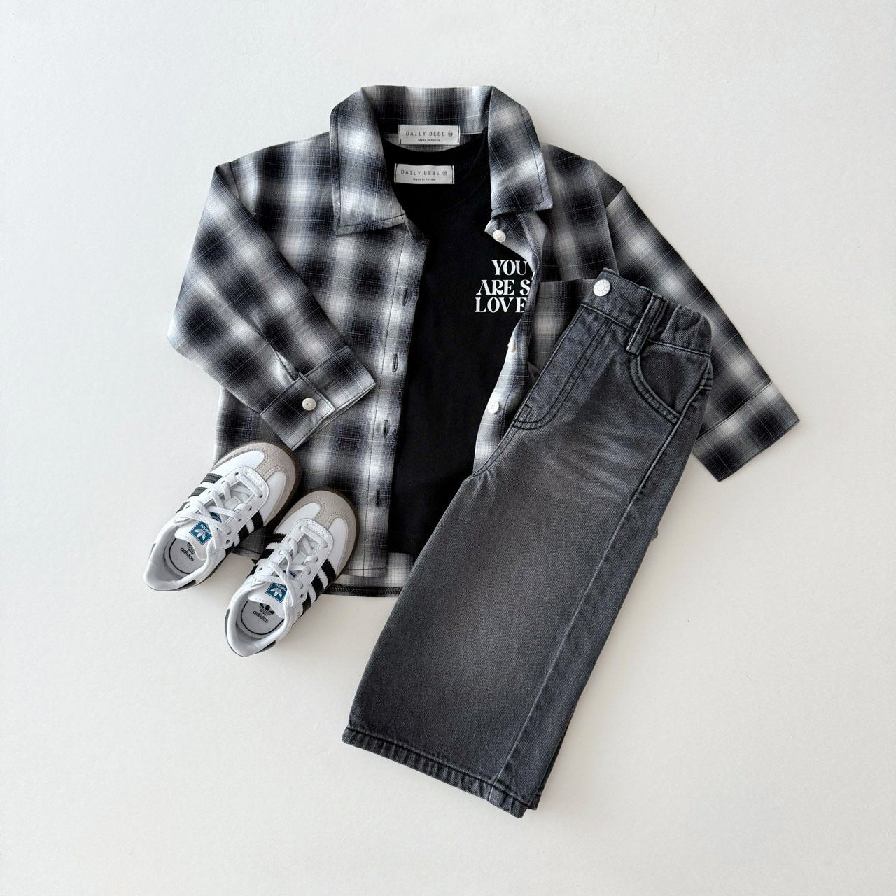 [PRE-ORDER] Washing wide denim pants