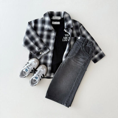 [PRE-ORDER] Washing wide denim pants