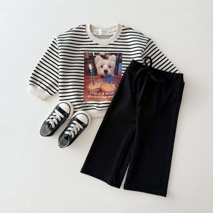 [PRE-ORDER] Wide knit pants