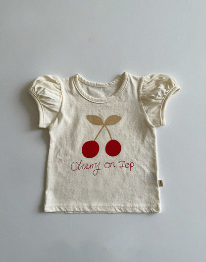 [PRE-ORDER] Cherry puff t-shirt
