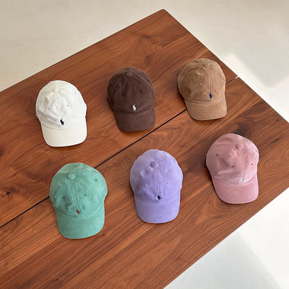 Corduroy ball cap