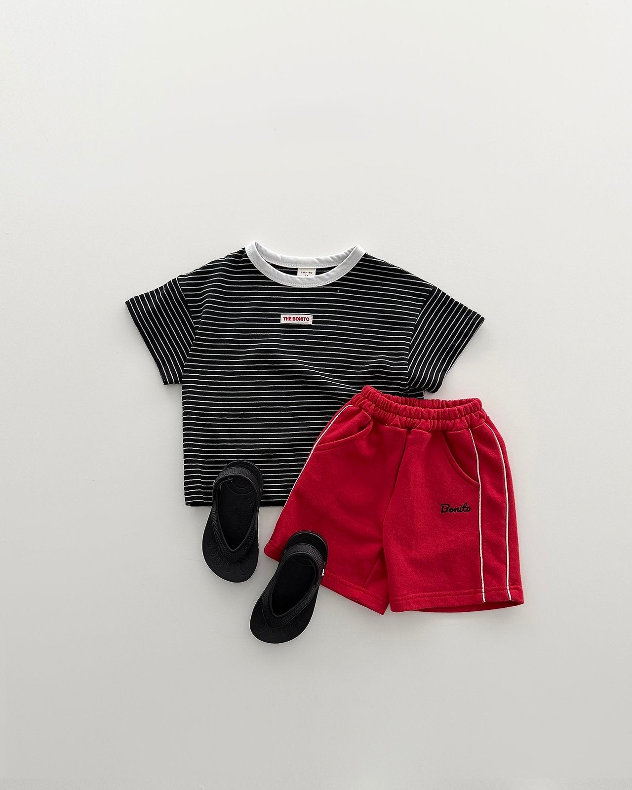 [PRE-ORDER] Side Pin Striped Shorts