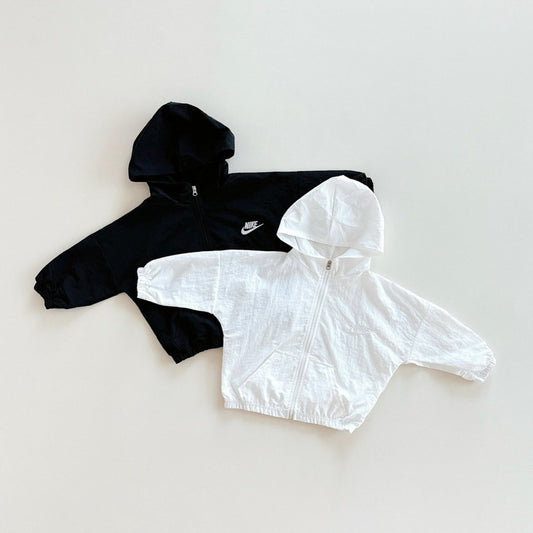 NK Hooded windbreaker
