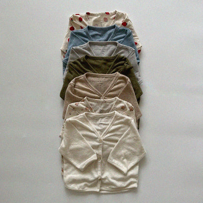 Linen cardigan [beige L]