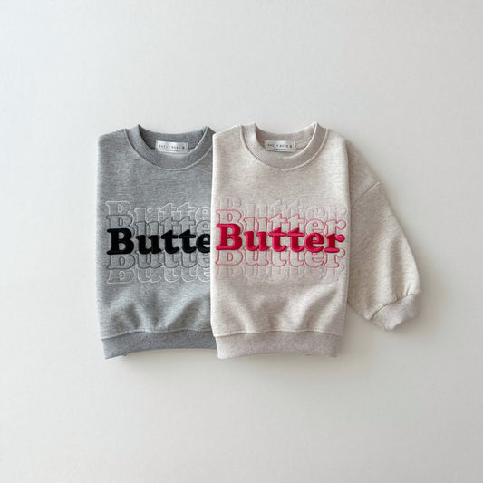 [PRE-ORDER] Butter embroidery sweatshirt