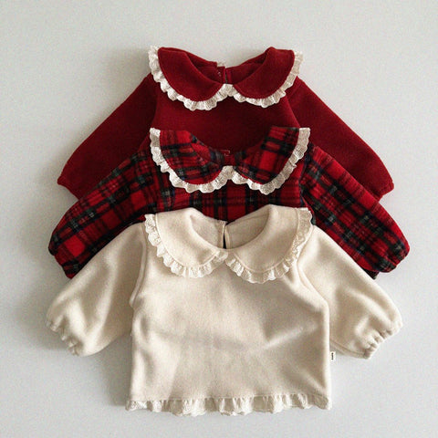 [PRE-ORDER] Winter frills blouse